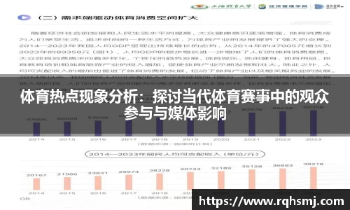体育热点现象分析：探讨当代体育赛事中的观众参与与媒体影响